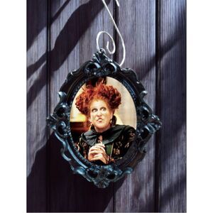Winifred Ornament Hocus Pocus Sanderson Sister Spellbook Witchcraft Broom Book